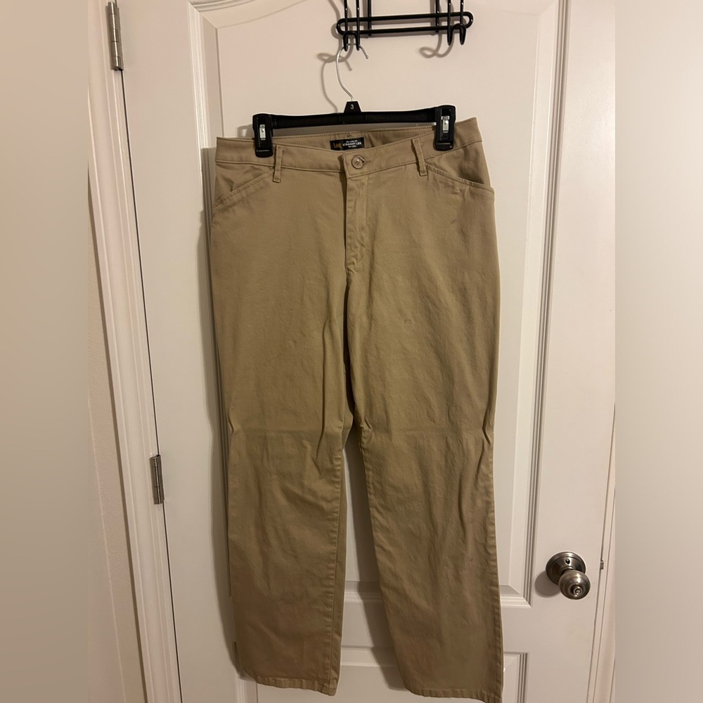 Khaki slacks